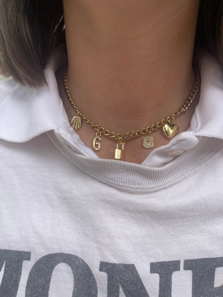 Custom Charm Necklace Chain