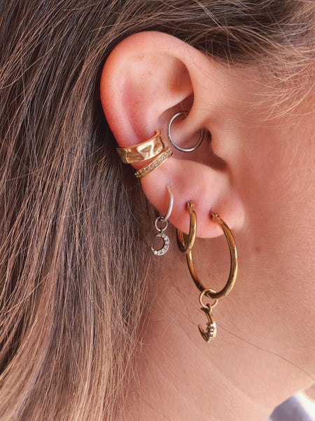 Hammered Ear Cuff | Outcharmed